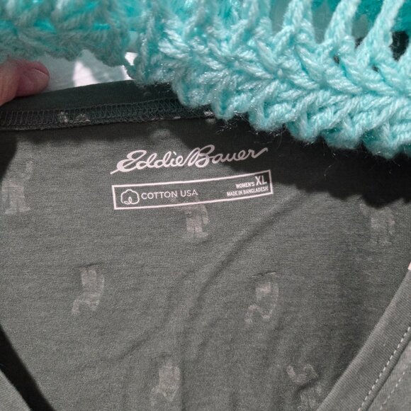 Eddie Bauer Bigfoot Shirt L NWOT - Picture 2 of 3
